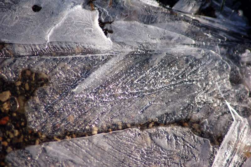 Patterns in ice