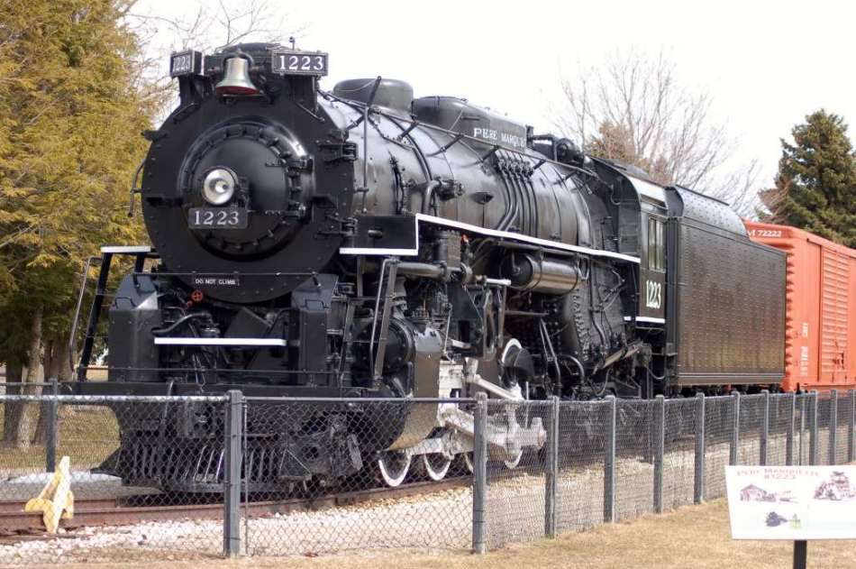 Pere Marquette Railroad museum
