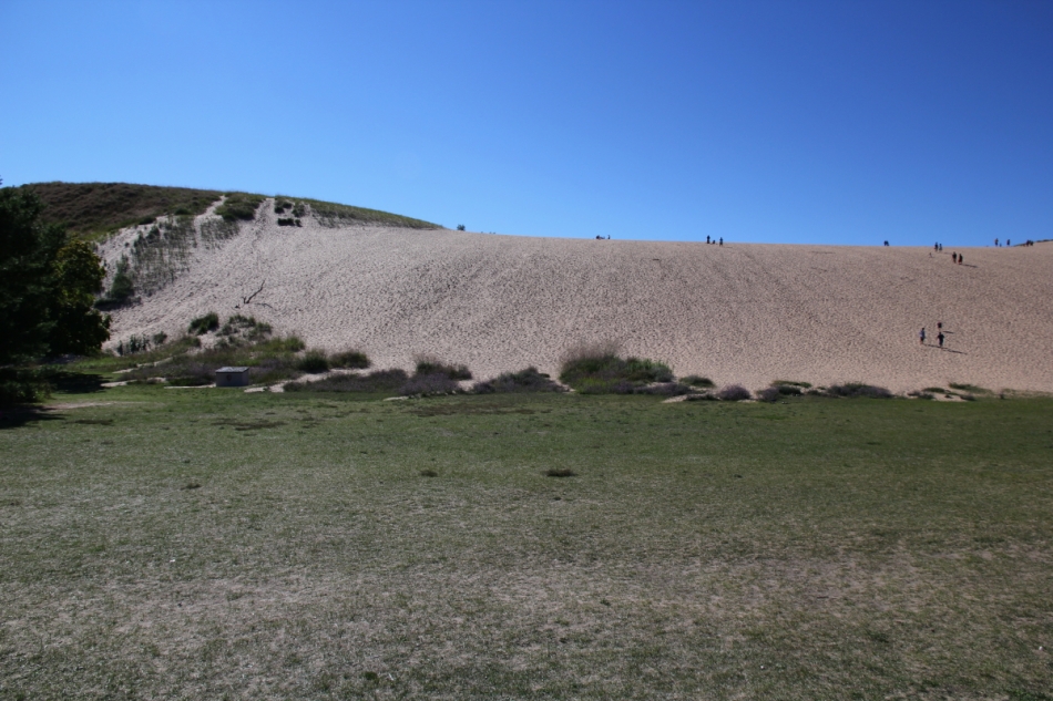 The "climbing" dune